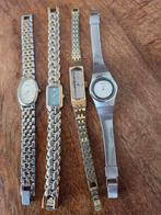 4x Seiko  Quarts Dames Horloges Vintage, Staal, Ophalen of Verzenden, Zo goed als nieuw, Seiko
