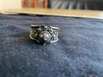 Zeeuwse knop, ring, zilver, Gebruikt, 19 tot 20, Ophalen of Verzenden, Dame of Heer