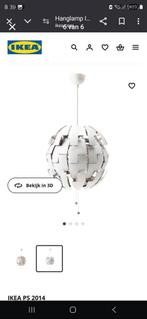 IKEA PS 2014 Hanglamp - Wit/Zilver, Ophalen of Verzenden, Zo goed als nieuw, Metaal, Modern