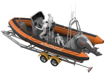 6,5 m RIB Essential Marine Custodian 650 werkpaard beschikbaar voor biedingen