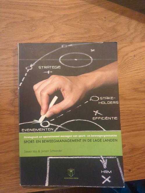 Steven Vos - Sport- en beweegmanagement in de Lage Landen, Boeken, Politiek en Maatschappij, Zo goed als nieuw, Maatschappij en Samenleving