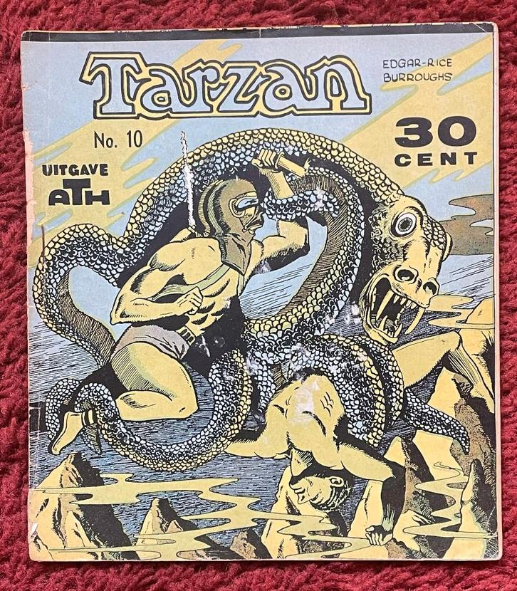 TARZAN 10 - ATH uitgaven, Boeken, Stripboeken, Gelezen, Eén stripboek, Ophalen of Verzenden
