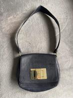 Z.g.a.n klein zwart leren H&M Schoudertasje, Sieraden, Tassen en Uiterlijk, Tassen | Damestassen, Ophalen, Zo goed als nieuw, Zwart