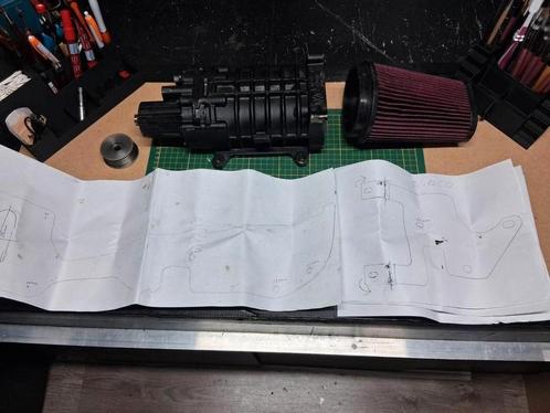 Supercharger Kit Aygo/C1/107 tekeningen, Auto-onderdelen, Motor en Toebehoren, Toyota, Gebruikt, Ophalen of Verzenden