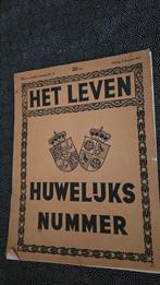 Het leven huwelijksnummer, Verzamelen, Koninklijk Huis en Royalty, Ophalen of Verzenden, Zo goed als nieuw, Tijdschrift of Boek