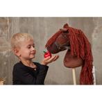 Stokpaard bruin met rugzakje, Hobby en Vrije tijd, Overige Hobby en Vrije tijd, Ophalen of Verzenden, Nieuw