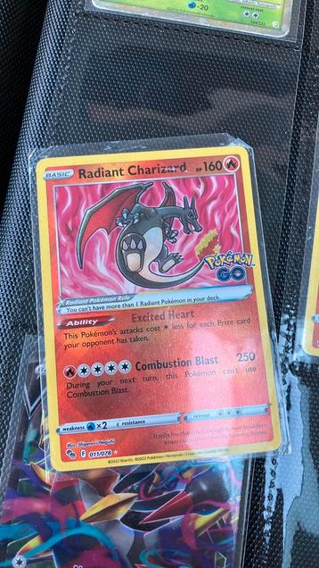 Radiant charizard 11/78 beschikbaar voor biedingen