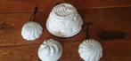 Vintage ABC puddingvormen set grote vorm met 3 kleine, Ophalen of Verzenden, Gebruikt