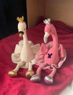 Jellycat Fancy Swan / witte zwaan, Ophalen of Verzenden, Zo goed als nieuw, Overige typen