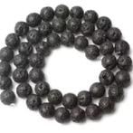 Streng Lava Natuursteen kralen 8 mm Parfum / Aroma, Ophalen, Nieuw, Kraal
