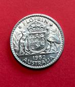 Zilveren Florijn Australië 1962, Zilver, Ophalen of Verzenden, Losse munt
