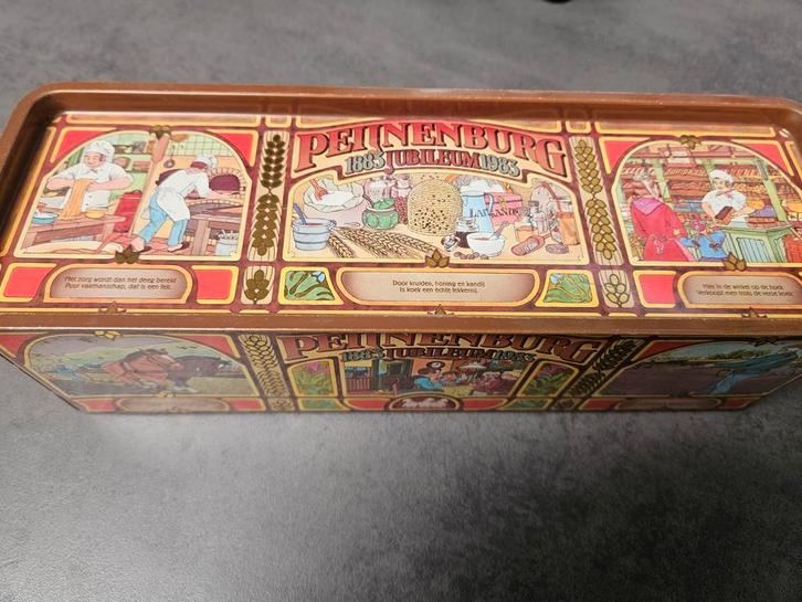 Vintage Peijnenburg Blik 1883-1983 Jubileum, Antiek en Kunst, Antiek | Overige Antiek, Ophalen of Verzenden