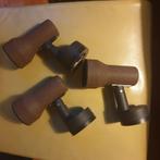 3 vintage herda spots, Ophalen of Verzenden, Gebruikt, Metaal of Aluminium, Plafondspot of Wandspot