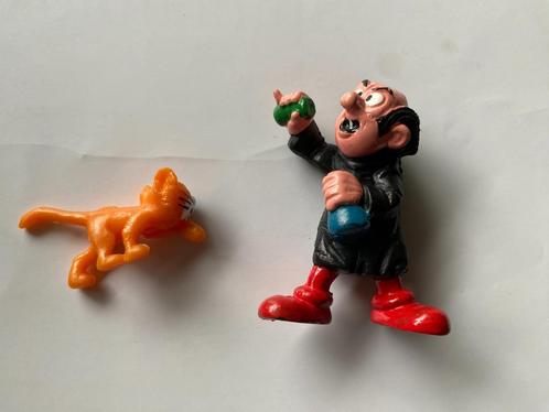 Smurf Schleich Azrael 40211 en Gargamel 20232 The Smurfs, Verzamelen, Smurfen, Zo goed als nieuw, Poppetje, Figuurtje of Knuffel
