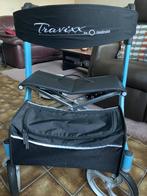 Travixx medipoint rollator (blauw), Diversen, Ophalen, Opvouwbaar, Gebruikt