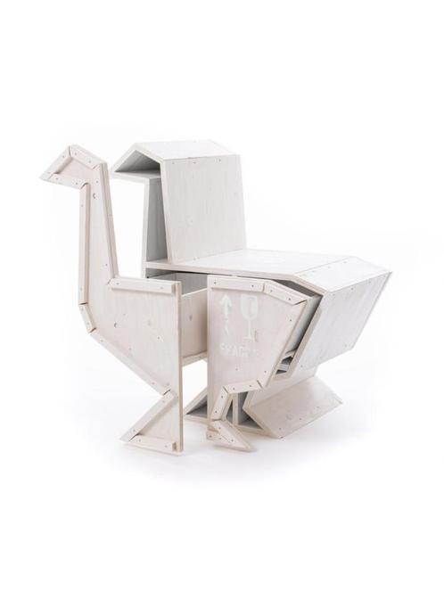 Seletti sending Animals goose unieke bijzettafel NIEUW, Huis en Inrichting, Tafels | Bijzettafels, Nieuw, Hout, Ophalen of Verzenden