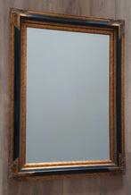 Grote Barok facet geslepen spiegel Goud zwart ., Huis en Inrichting, Ophalen, 100 tot 150 cm, Zo goed als nieuw, 75 tot 100 cm
