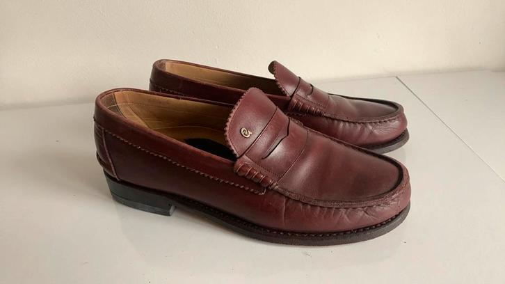 Originele Greve herenschoenen instappers roodbruin, Kleding | Heren, Schoenen, Zo goed als nieuw, Loafers, Ophalen of Verzenden