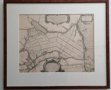 Heerhugowaard historische kaart Beeld 1631 beschikbaar voor biedingen