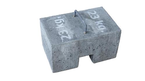 Beton blok - Ballastblokken | 23KG | €18,14 per stuk excl., Tuin en Terras, Tegels en Klinkers, Nieuw, Overige typen, Beton, Minder dan 5 m²