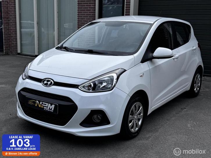 Hyundai i10 1.0i i-Motion Premium |NAP, Auto's, Hyundai, Bedrijf, Te koop, i10, ABS, Airbags, Airconditioning, Alarm, Bluetooth