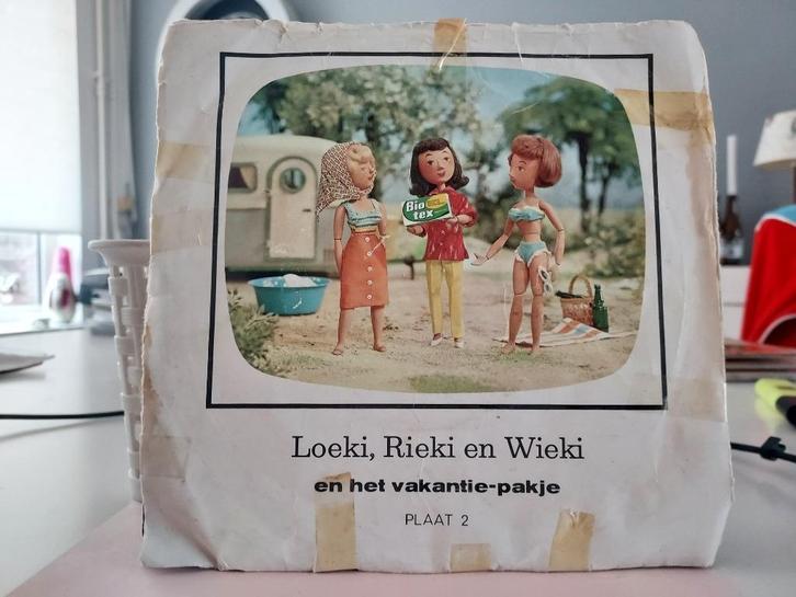 7" Single Loeki, Rieki En Wieki - Plaat 2, Cd's en Dvd's, Vinyl Singles, Gebruikt, Single, Nederlandstalig, 7 inch, Ophalen of Verzenden