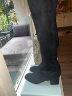 Manfield Suède Overknee Laarzen - Nieuw!, Ophalen of Verzenden, Nieuw, Zwart, Hoge laarzen