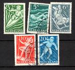 440 Nvph 508-512 kinderzegels 1948 gebruikt zie scan., Verzenden, Na 1940, Gestempeld