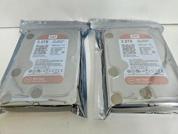 WD Red 3.0 TB NAS Hard Drive WD30EFRX, 2 stuks beschikbaar voor biedingen