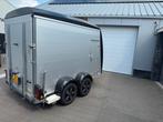 Bockmann gesloten tandemas met aluminium opbouw en mover., Ophalen, Zo goed als nieuw