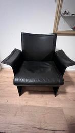 Matteo Grassi leren fauteuil –in goede staat, Huis en Inrichting, Fauteuils, Minimalistisch design, Gebruikt, 75 tot 100 cm, Ophalen of Verzenden