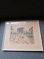 Schilderij Parijs - Arc de Triomphe 44 bij 35, Ophalen