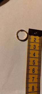 14 karaat gouden Oorringen 585, Ophalen of Verzenden, Zo goed als nieuw, Goud, Goud