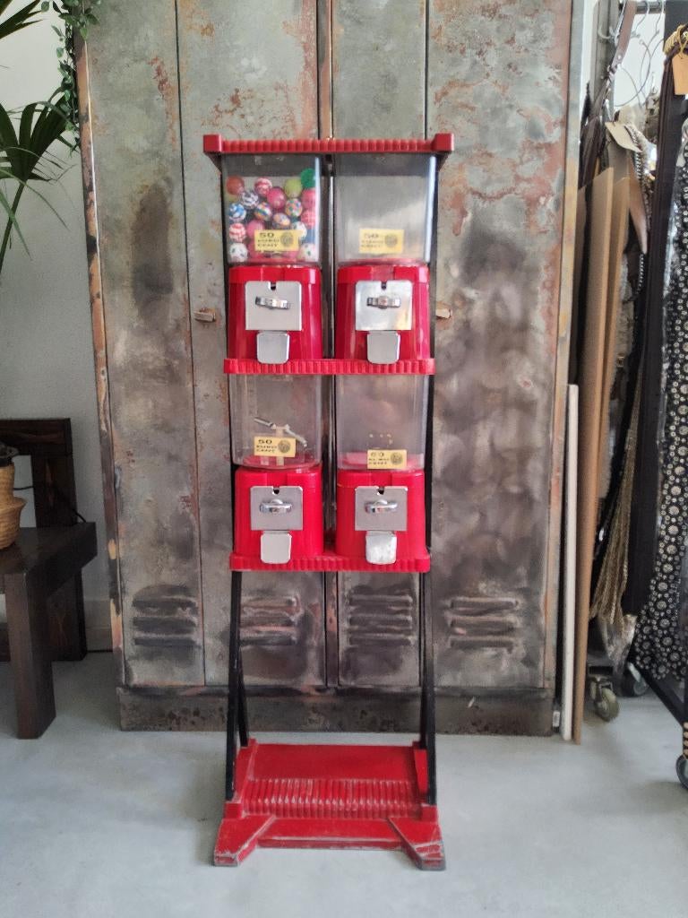 Brabo kauwgumbalautomaat retro kauwgomballen draaiautomaat !, Ophalen, Gebruikt