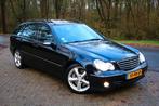 Mercedes Benz C-Klasse C320 combi S203 Avantgarde 2004 APK27, Auto's, Mercedes-Benz, Automaat, Achterwielaandrijving, Zwart, Blauw