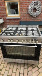 Pelgrim 6 pits gasfornuis met oven., Ophalen, Gebruikt, 60 cm of meer, 5511 le