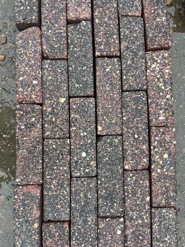 gebruikt beton dikformaat heide rood, Tuin en Terras, Tegels en Klinkers, Gebruikt, Klinkers, Beton, Ophalen of Verzenden