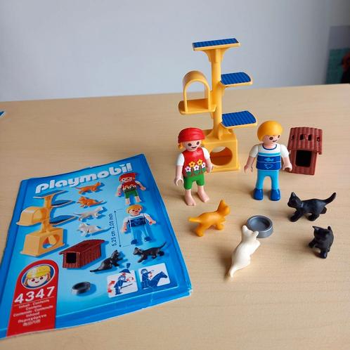 Playmobil 4347 - 4491 - 4492, Kinderen en Baby's, Speelgoed | Playmobil, Gebruikt, Ophalen of Verzenden