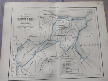 36 Termunten Oterdum Heveskes Borgsweer Woldendorp 1862 beschikbaar voor biedingen
