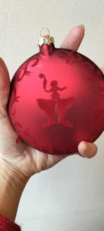 Efteling Anton Pieck rode kerstballen plat rond model, Ophalen of Verzenden, Nieuw, Overige typen