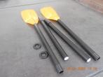 2 peddels voor rubberboot      1.23 mtr  lang, Ophalen of Verzenden, Nieuw, Enkelbladige peddel
