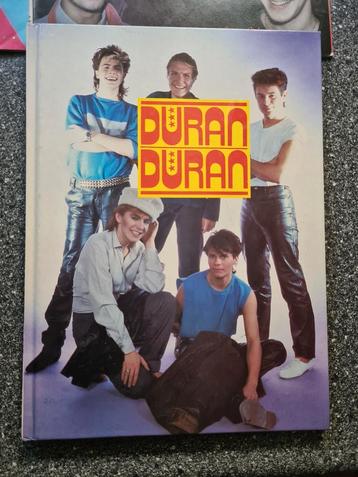 Duran duran hardcover boek en 3 limited edition magazines 