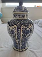 delfts blauwe vaas met deksel Boch, Antiek en Kunst, Ophalen