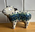 Pasen schaap Bunzlau Castle Boleslawiec Pools servies, Ophalen of Verzenden