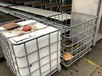 Ibc, ibc kooi, rvs lekbak, Ophalen, Gebruikt, 100 cm of meer, .