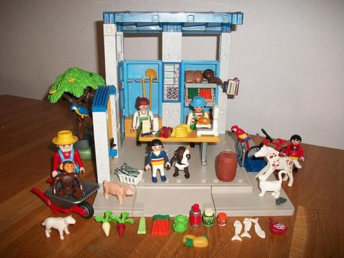 4461 het dieren voederstation (met doos), Kinderen en Baby's, Speelgoed | Playmobil, Nieuw, Complete set, Ophalen of Verzenden