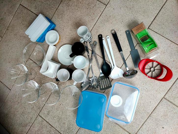 Diverse keukengerei en servies, Huis en Inrichting, Keuken | Keukenbenodigdheden, Gebruikt, Ophalen