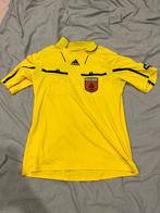 Adidas KNVB Scheidsrechter Shirt maat L, Maat 52/54 (L), Geel, Ophalen of Verzenden, Zo goed als nieuw
