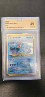 Pokemon Feraligatr Holo UCG 10, Ophalen of Verzenden, Nieuw, Losse kaart, Foil