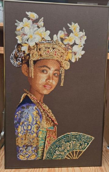 Schilderij Balinese Dancer - Thea Gouverneur beschikbaar voor biedingen